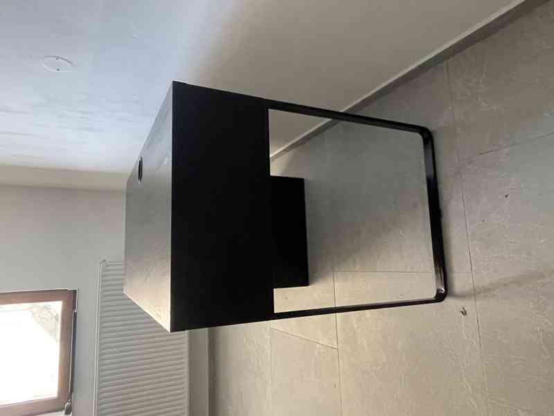 🖥️ Psací stůl – černý (moderní styl) – levně, spěchá - foto 3