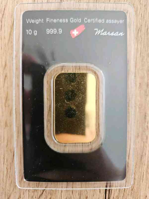 Zlatý investiční slitek - foto 2