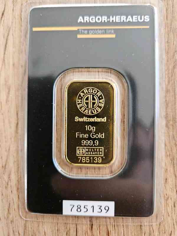 Zlatý investiční slitek - foto 3