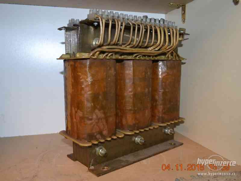 3fáz. suchý EI transformátor 1,495 kVA - výr. KRUPP - foto 3