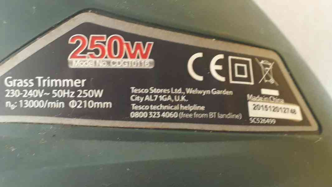  Strunová elektrická sekačka TESCO  - foto 6