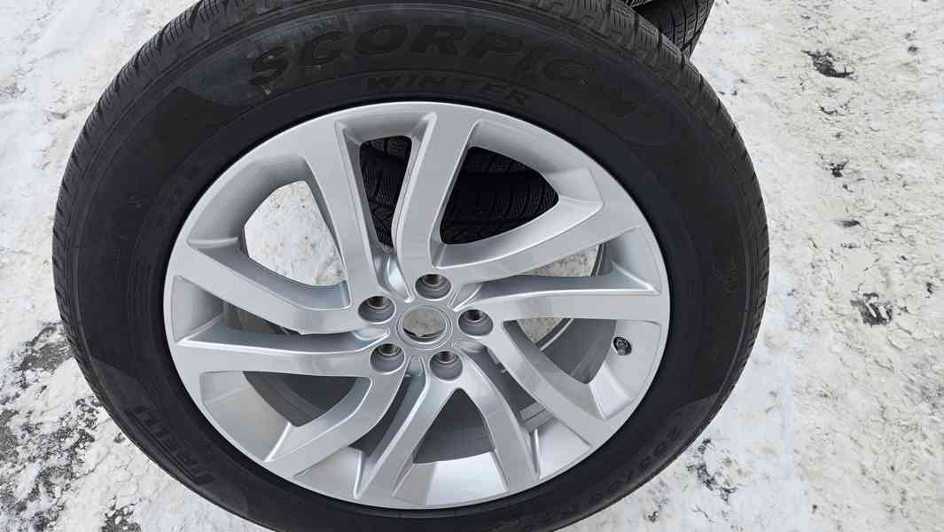 Originál Land Rover ALU kola R20 5x120 + Pirelli 80 % Prodám - foto 4
