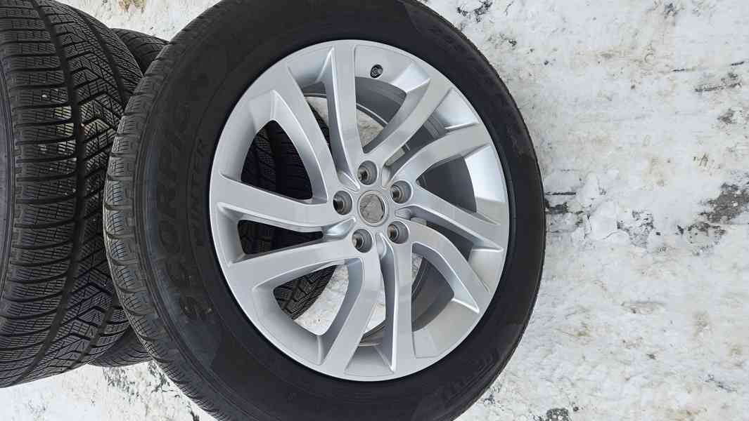 Originál Land Rover ALU kola R20 5x120 + Pirelli 80 % Prodám - foto 2