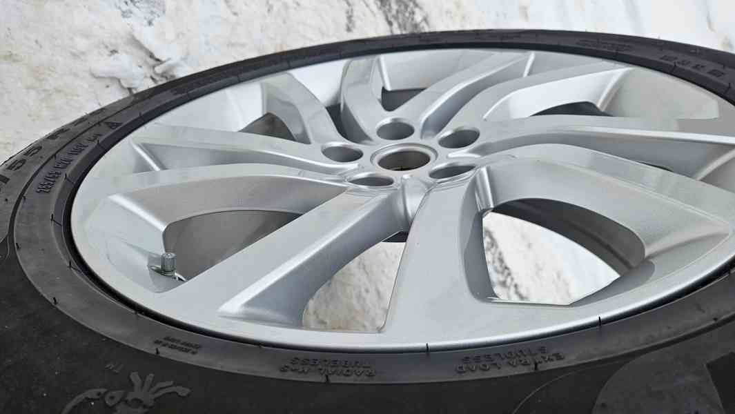 Originál Land Rover ALU kola R20 5x120 + Pirelli 80 % Prodám - foto 5