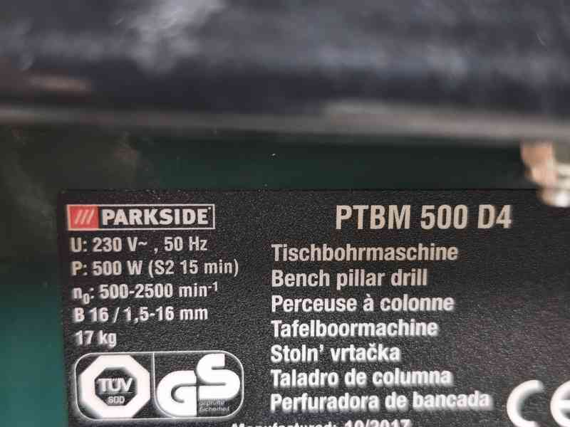 Prodám stolní vrtačku Parkside PTBM 500 W - foto 5