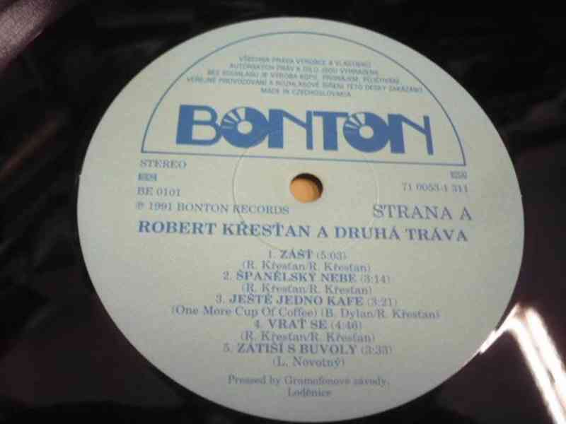 Robert Křesťan A Druhá Tráva (LP) - foto 3