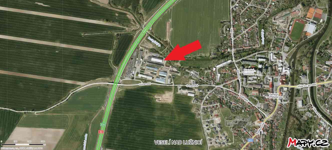 Pronájem haly pro výrobu a skladování, Veselí nad Lužnicí - foto 20