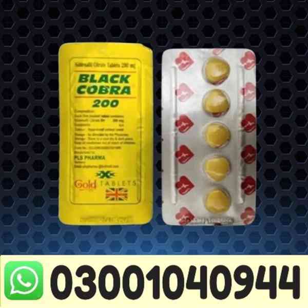 Black Cobra 200mg Tablets in Karachi ^ 03001040944