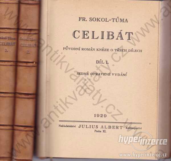 Celibát - I., II., III. díl Fr. Sokol Tůma - foto 1