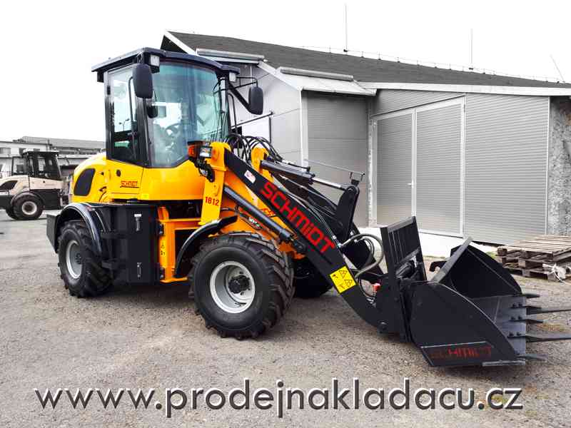 kloubový nakladač Schmidt 1812, 4x4 - nový stroj - foto 6