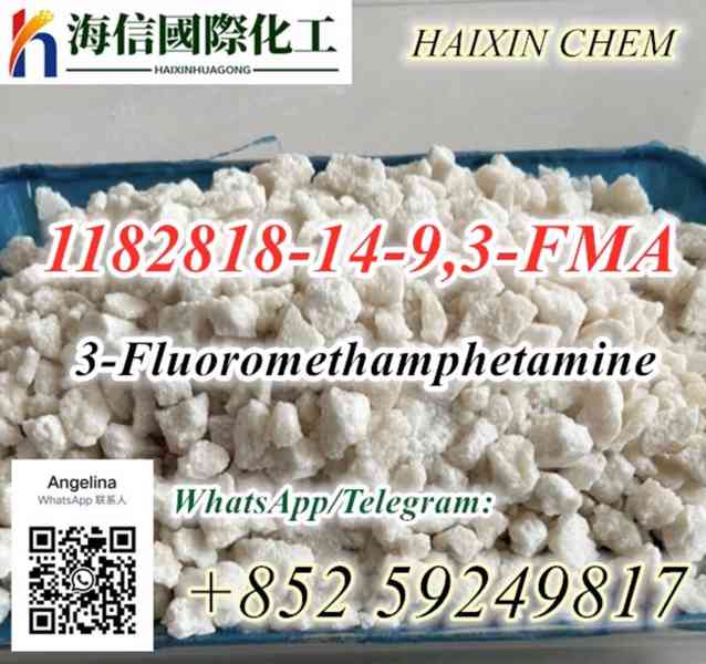 Supply,1182818-14-9,3-FMA,3-Fluoromethamphetamine,China Top  - foto 1