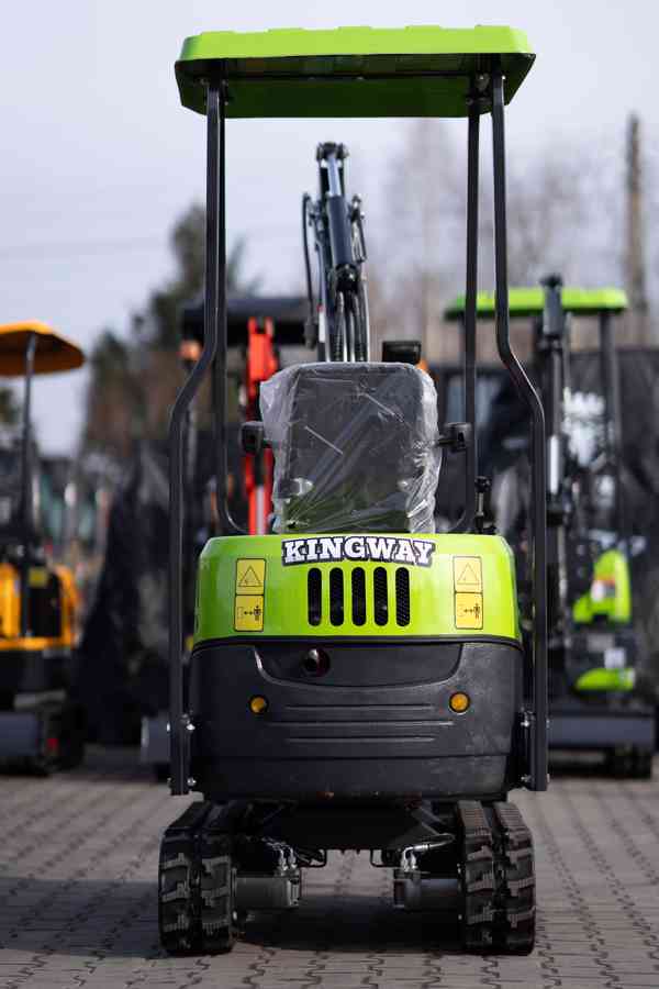 Pásový mini bagr KINGWAY XN10 PRO - foto 4