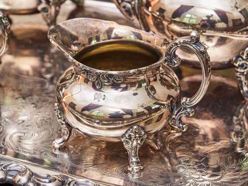 Kávový a čajový servis Oneida Heirloom – Venetian Scroll - foto 4