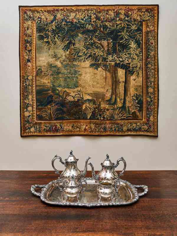 Kávový a čajový servis Oneida Heirloom – Venetian Scroll - foto 11