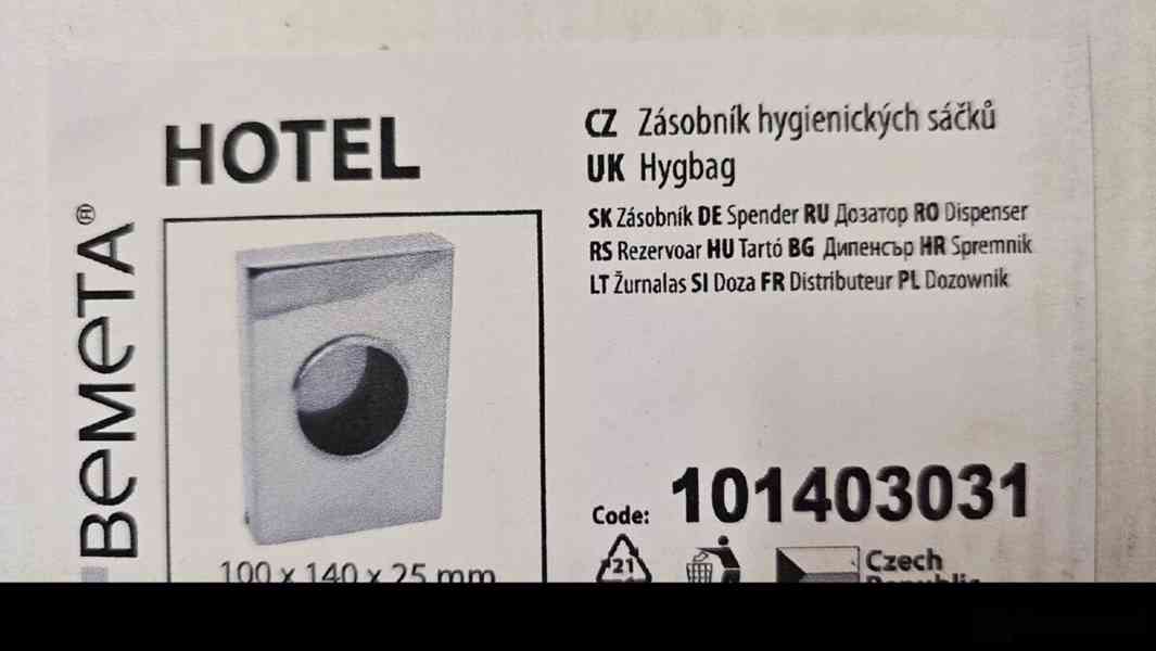 Sapho zasobnik hyg sacku nove 5ks 250ks - foto 2