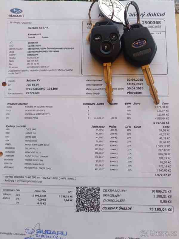Subaru XV V ZÁRUCE 4X4 benzín - foto 12