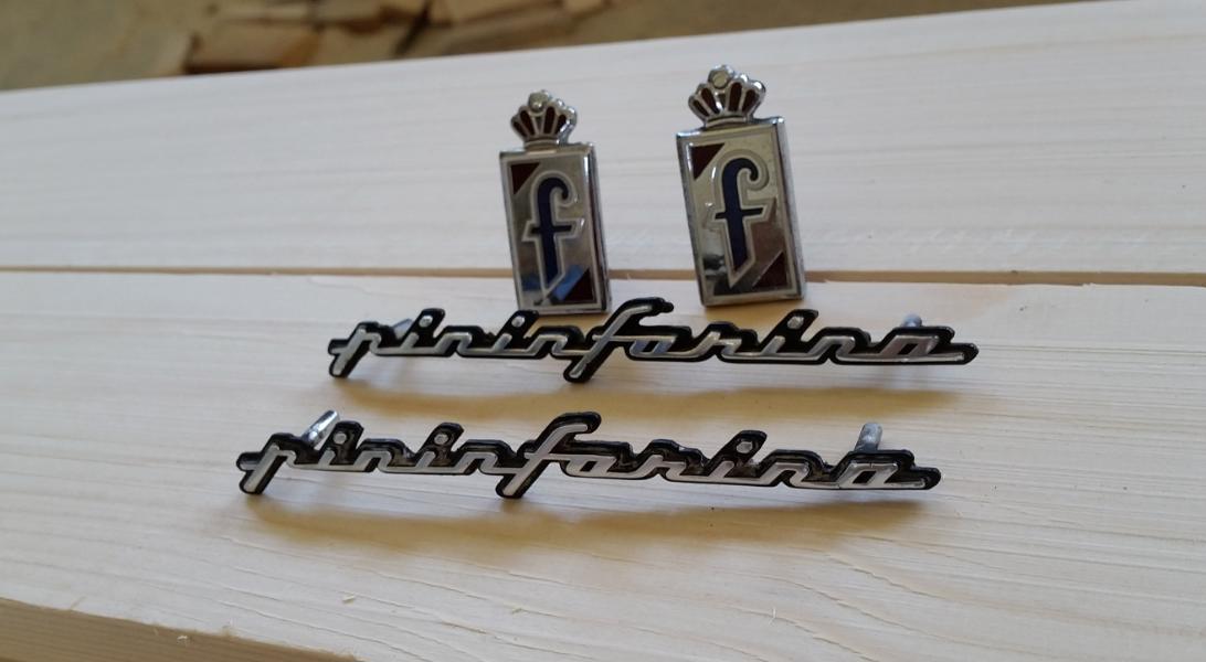 pininfarina znak aj napis z peugeot 406 coupe - foto 1