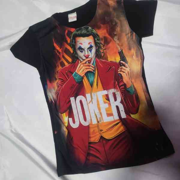 Dětské tričko Joker, vel. 128, 2 ks - foto 2