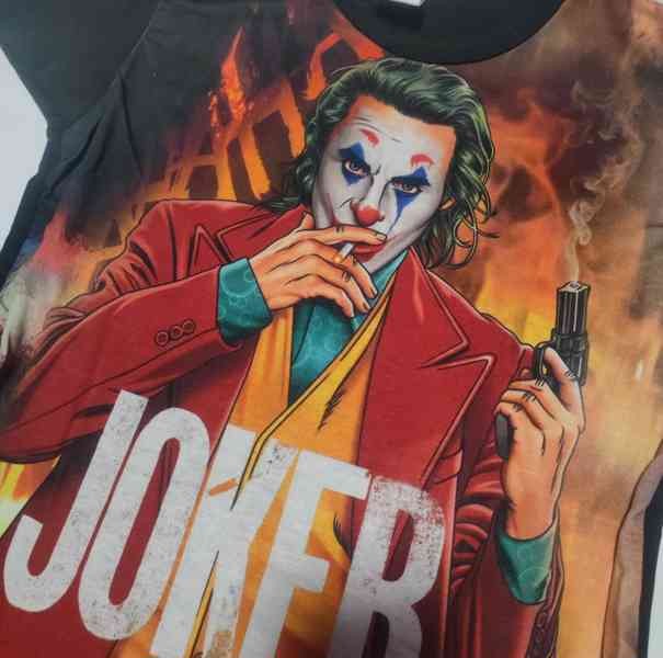 Dětské tričko Joker, vel. 128, 2 ks - foto 3