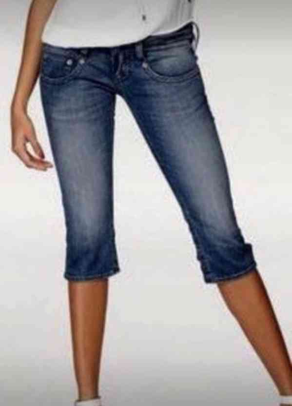 Luxusní Herrlicher 3/4 jeans šortky - 27 - foto 3