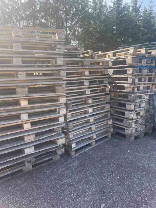 Prodam obyčejné palety 120x80. 500 -700 kus.Cena podle množs - foto 4
