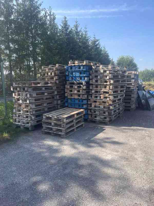 Prodam obyčejné palety 120x80. 500 -700 kus.Cena podle množs - foto 2