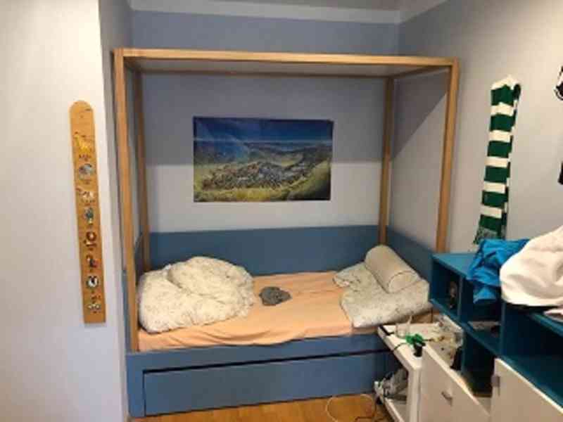 prodám dětskou postel s nebesy  - foto 2