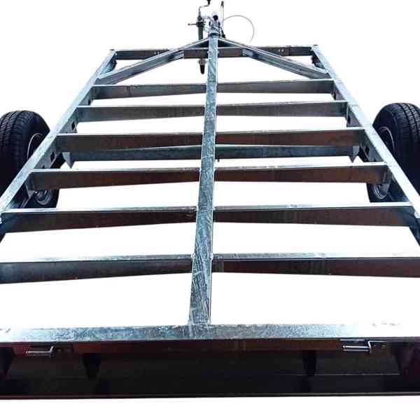 Nový brzděný přívěsný vozík 1300Kg, 3,0m x1,50, DPH - foto 14