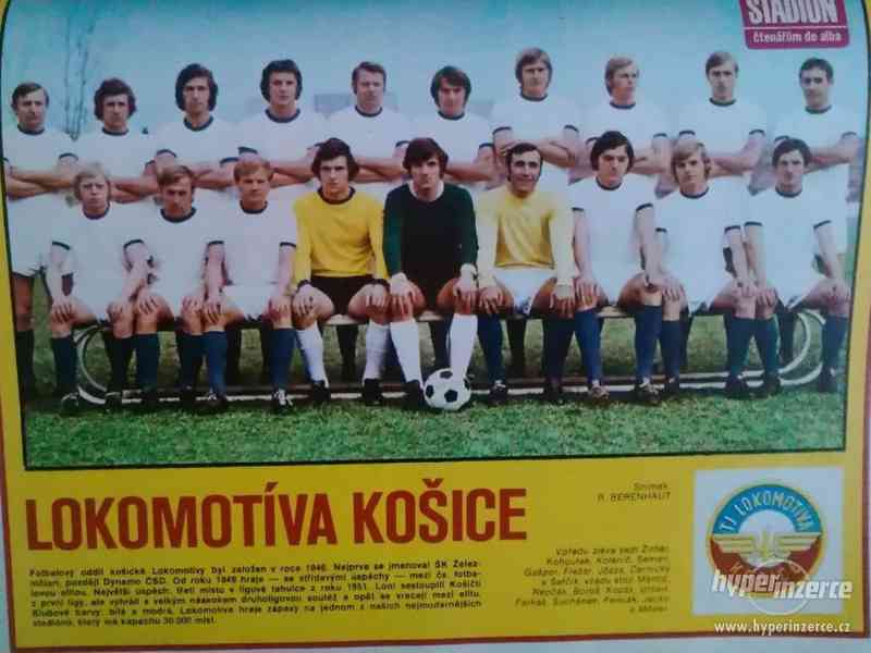 Lokomotíva Košice - fotbal 1975 - foto 1