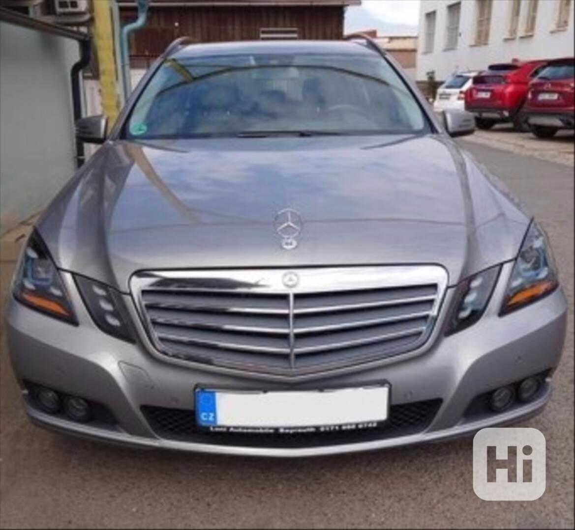 Mercedes-Benz Třídy E 2,5   250 CDI, 2012, perfektní stav, - foto 1