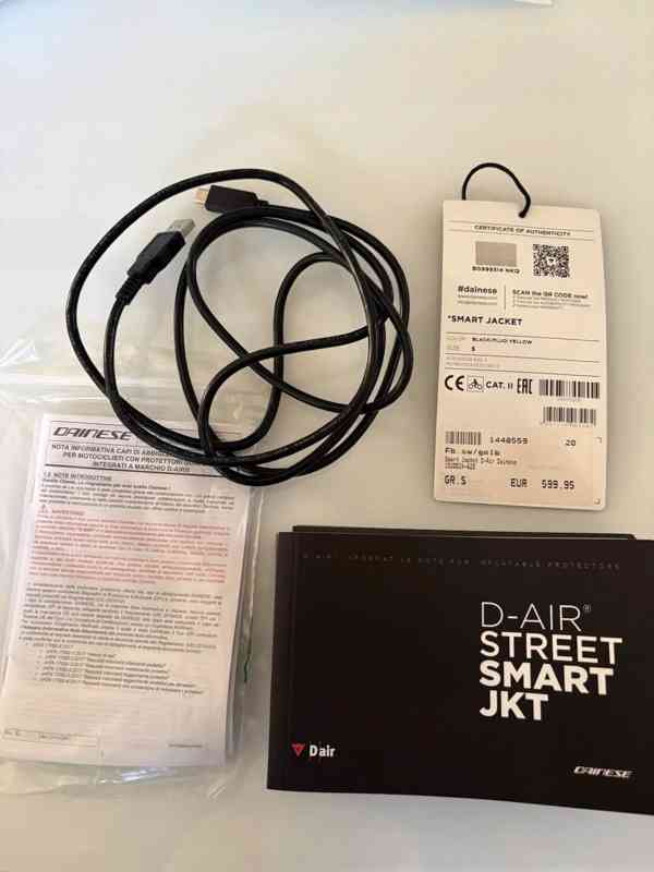 Moto elektronická airbagová vesta Dainese D-Air - foto 7