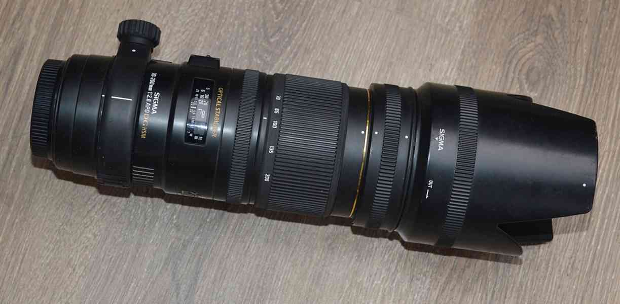 pro SONY - Sigma EX 70-200mm 1:2.8 APO DG OS HSM - foto 6