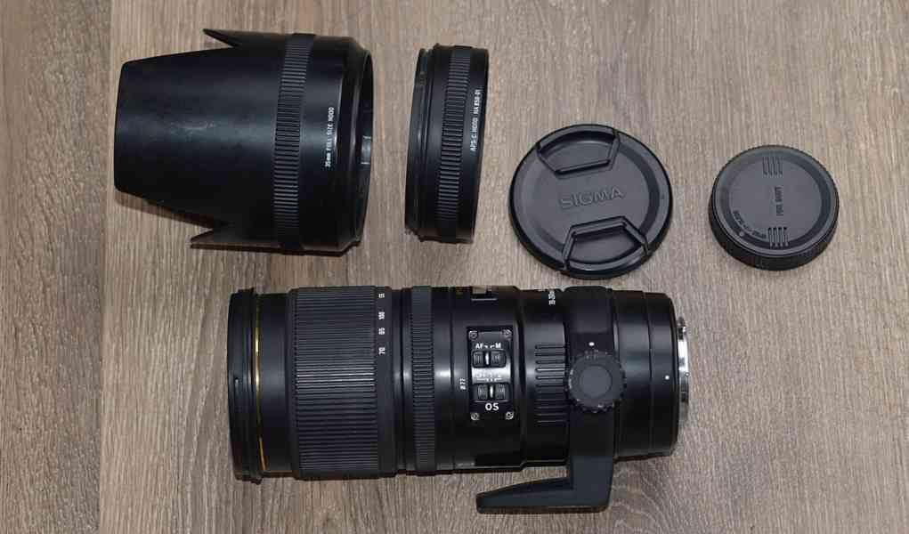 pro SONY - Sigma EX 70-200mm 1:2.8 APO DG OS HSM - foto 1