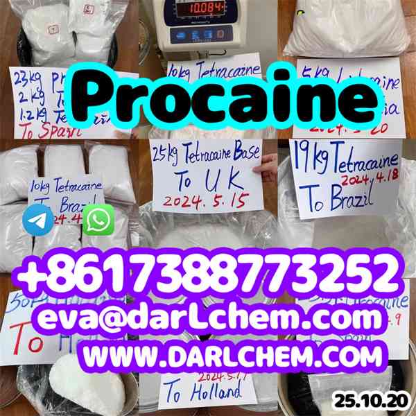 Procaine crystals Powder 59-46-1 Anaesthetic Material Procai - foto 4