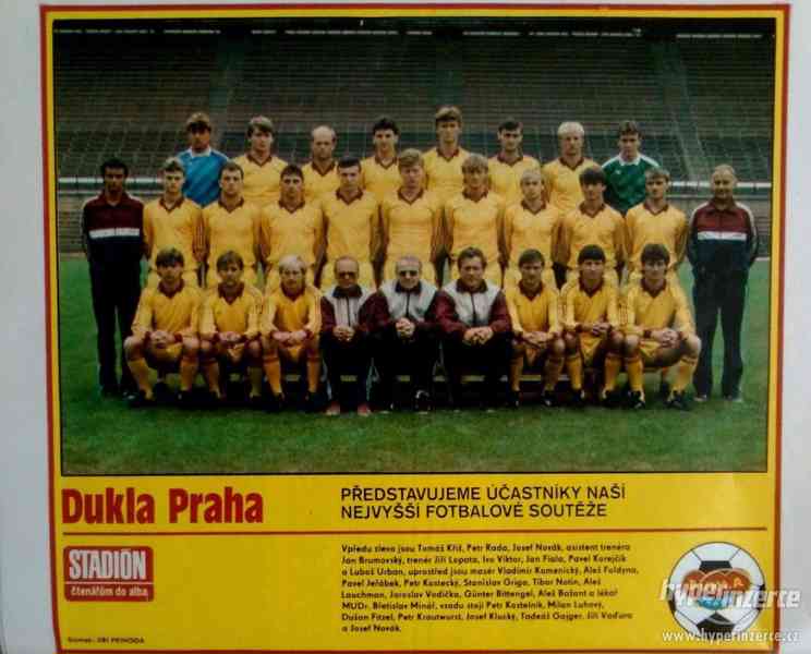 Dukla Praha - fotbal - čtenářům do alba 1986 - foto 1