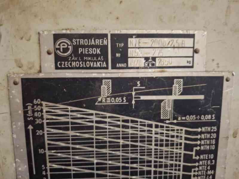 Elektromechanické Nůžky NTE 2000/2,5 B - foto 5