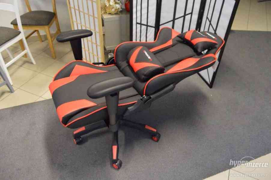 Kancelářská židle, herní křeslo E Racer F1-03RED - foto 7