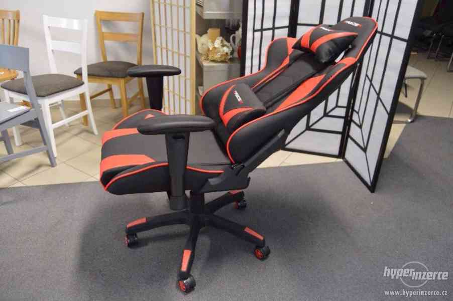 Kancelářská židle, herní křeslo E Racer F1-03RED - foto 9