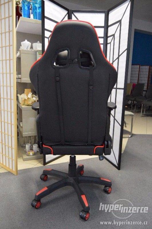 Kancelářská židle, herní křeslo E Racer F1-03RED - foto 11