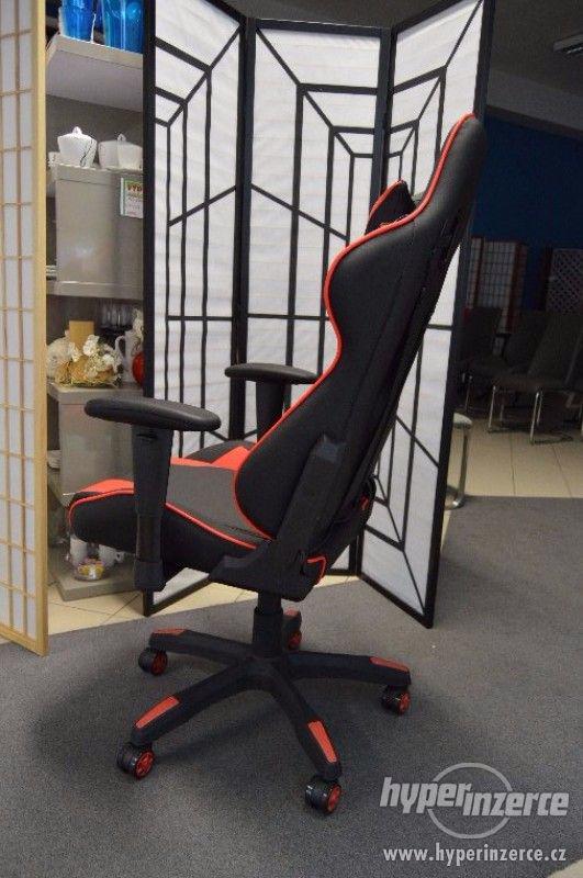 Kancelářská židle, herní křeslo E Racer F1-03RED - foto 12