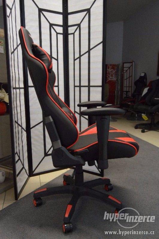 Kancelářská židle, herní křeslo E Racer F1-03RED - foto 14