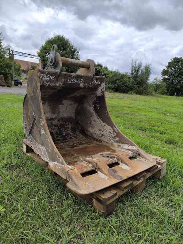 Podkopová lžíce, 75cm s upínáním Liebherr - foto 2