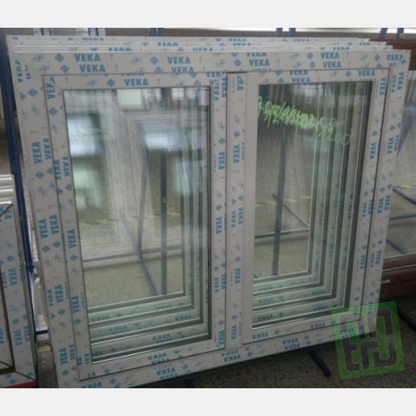 Plastové okno 120x120 bílé - bazar - Hyperinzerce.cz