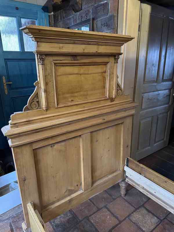 Starožitná postel - prodej - foto 3