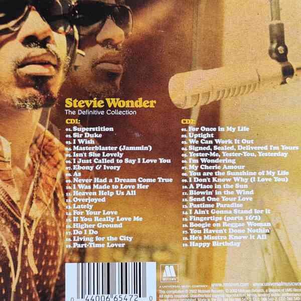 CD - STEVIE WONDER - foto 2