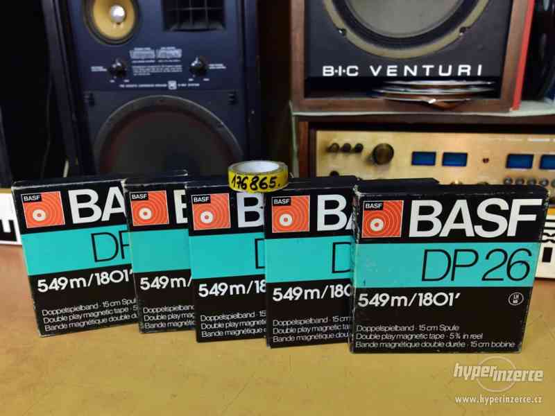 Magnetofonové pásky AGFA BASF TELEFUNKEN 15cm 18cm - foto 5