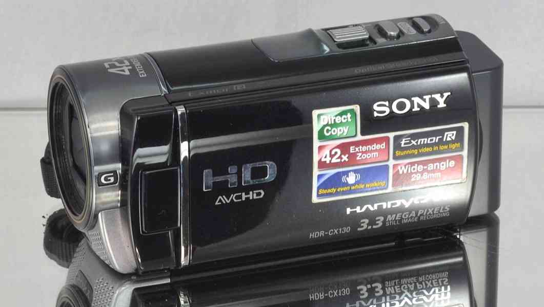 Sony HDR-CX130E *CMOS Exmor*Full HDV *30x Op.Zoom* - foto 4