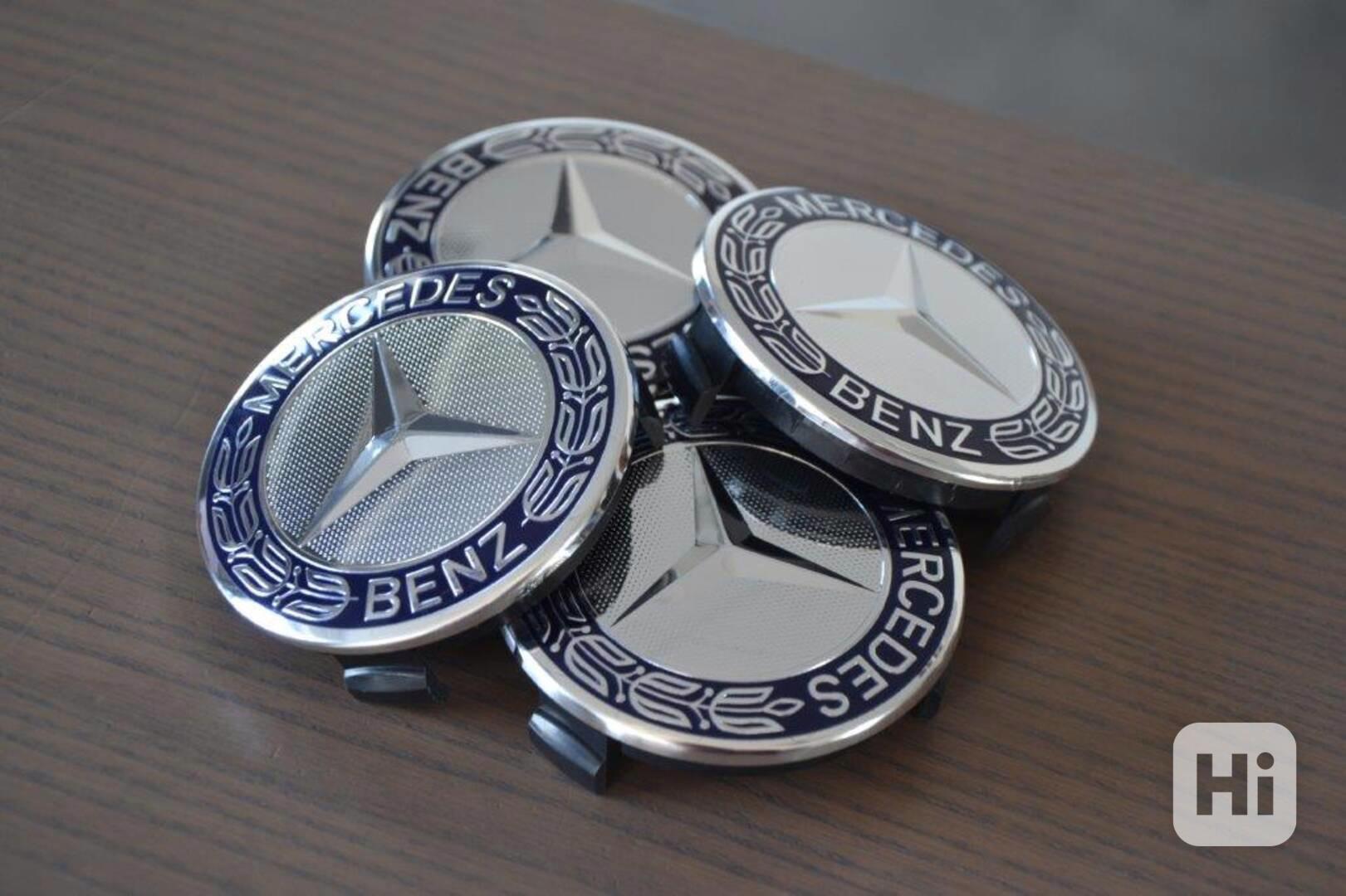 Středové pokličky alu kol Mercedes-Benz - foto 1