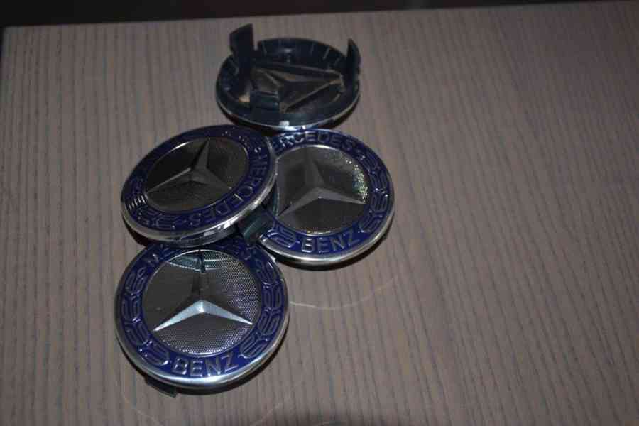 Středové pokličky alu kol Mercedes-Benz - foto 6