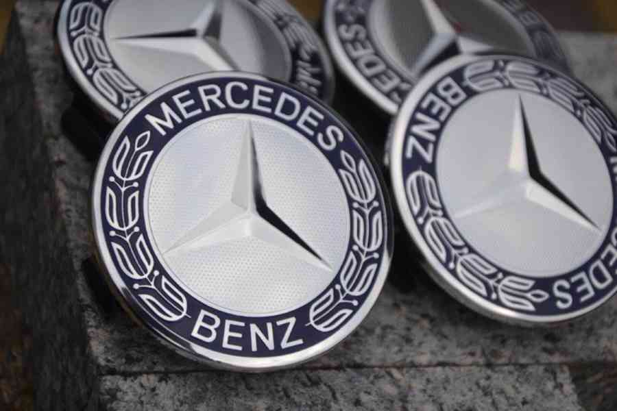 Středové pokličky alu kol Mercedes-Benz - foto 11